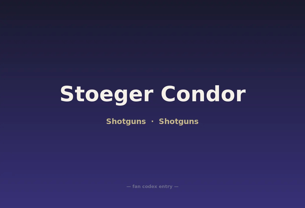 Stoeger Condor