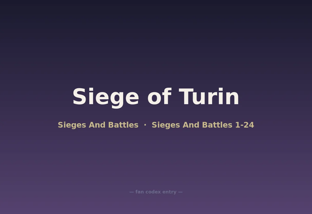 Siege of Turin