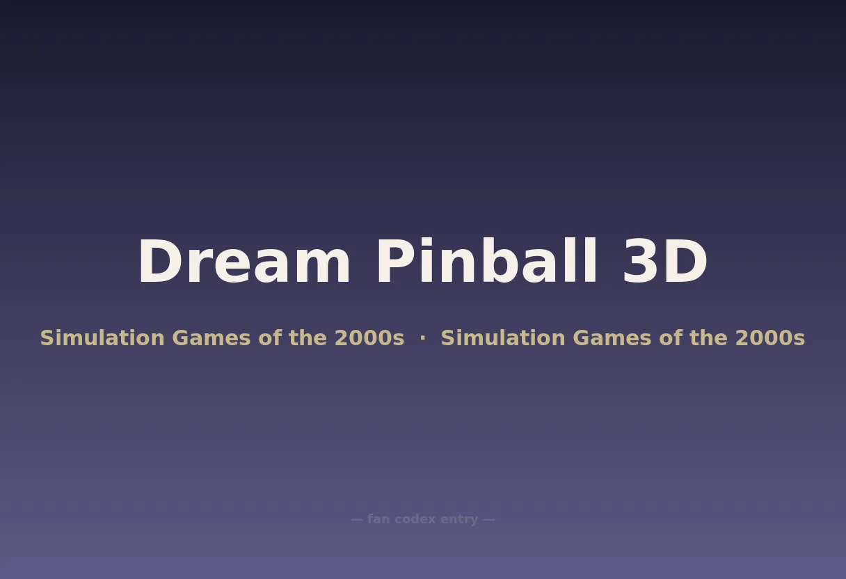 Dream Pinball 3D