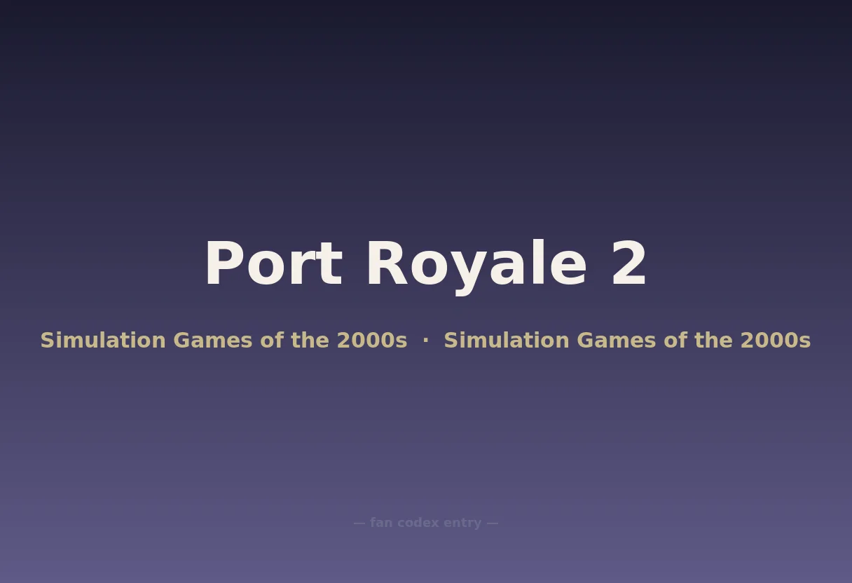 Port Royale 2