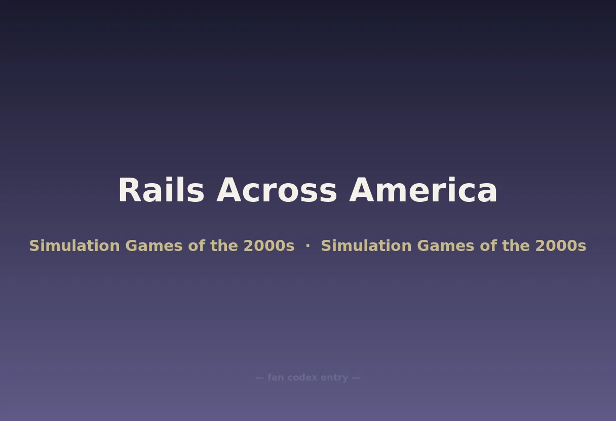 Rails Across America