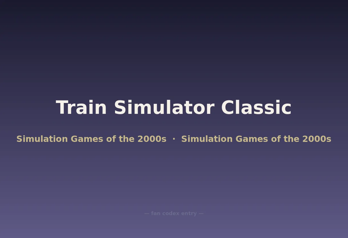 Train Simulator Classic