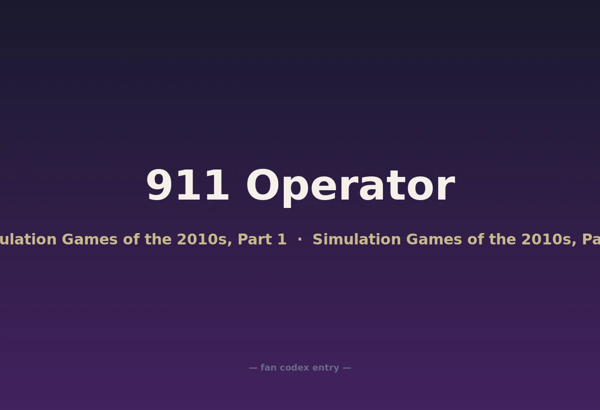 911 Operator