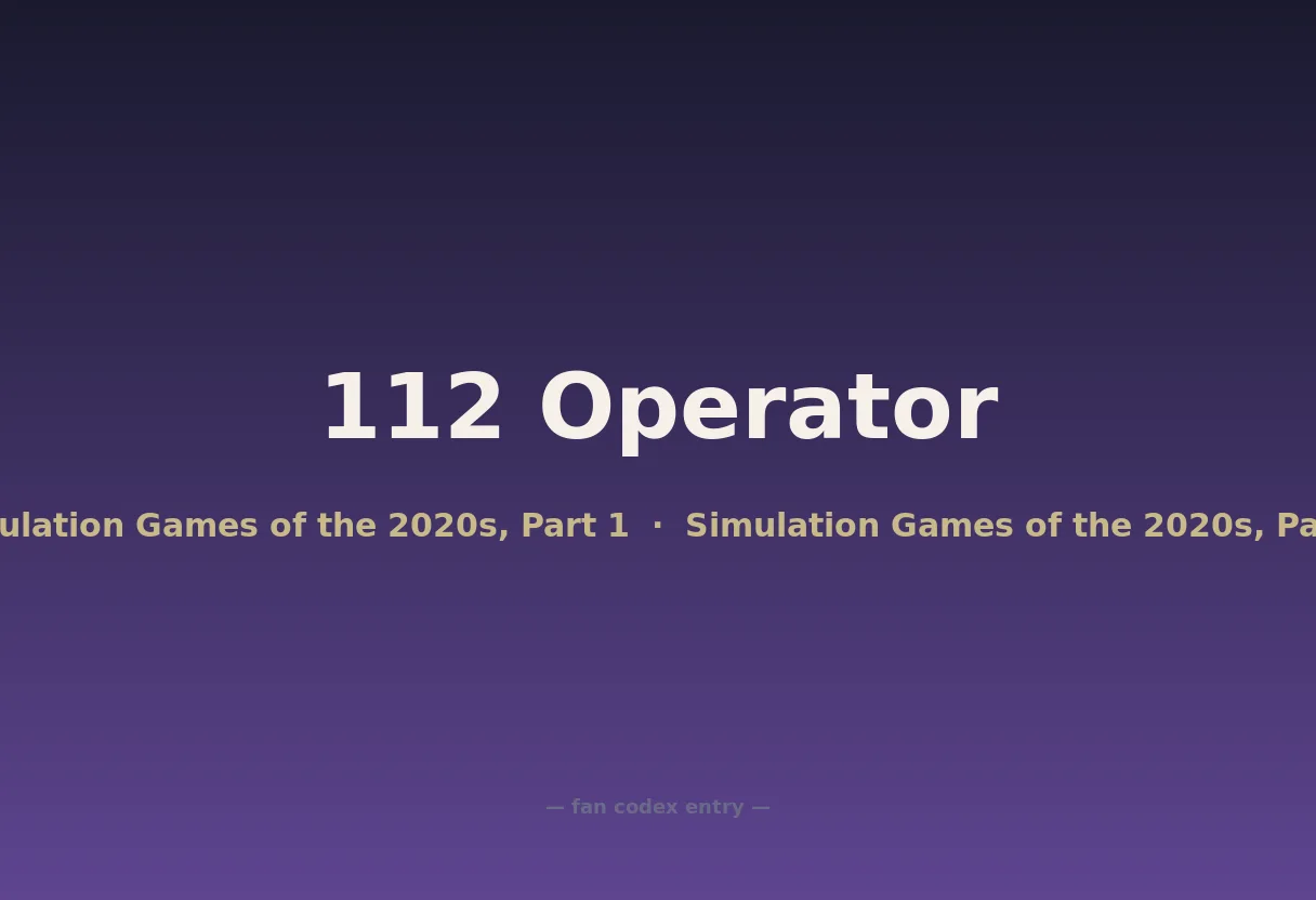 112 Operator