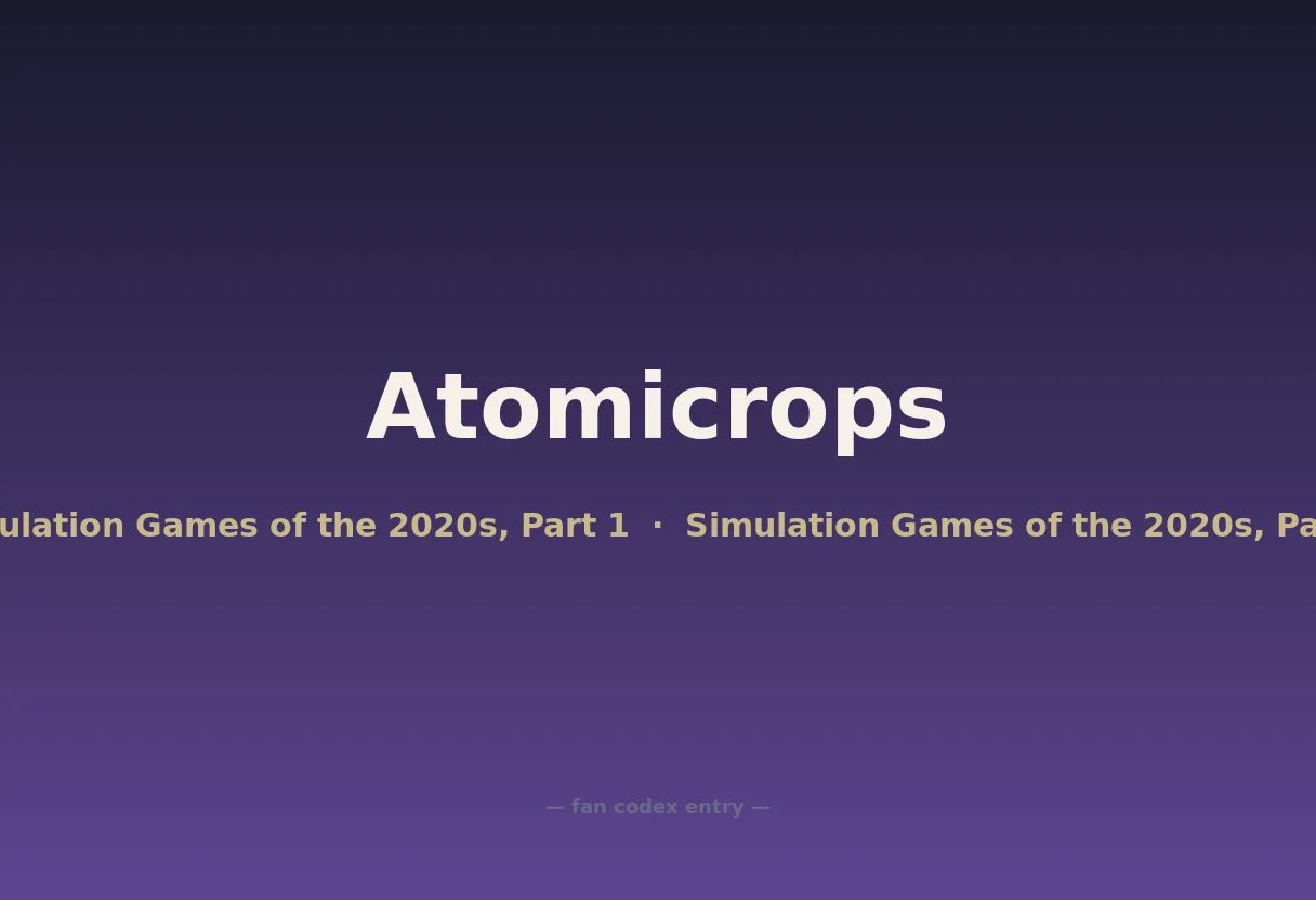 Atomicrops