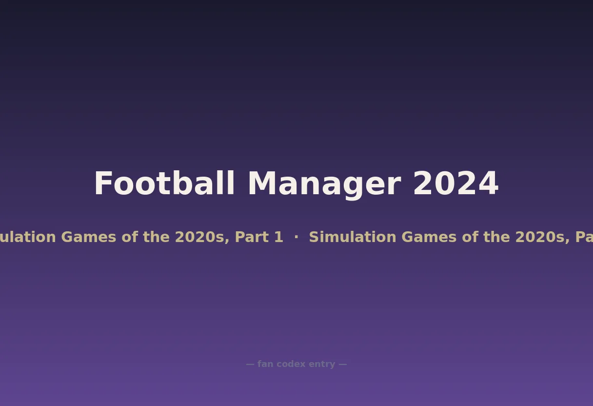 Football Manager 2024