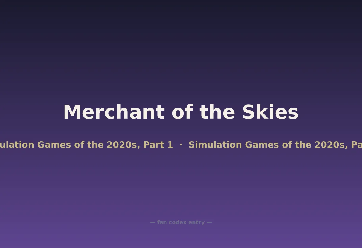 Merchant of the Skies