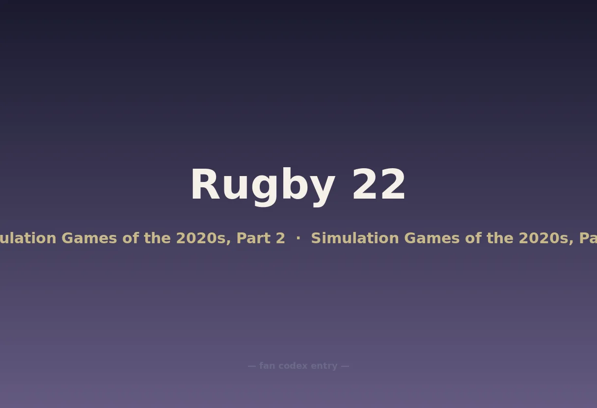 Rugby 22