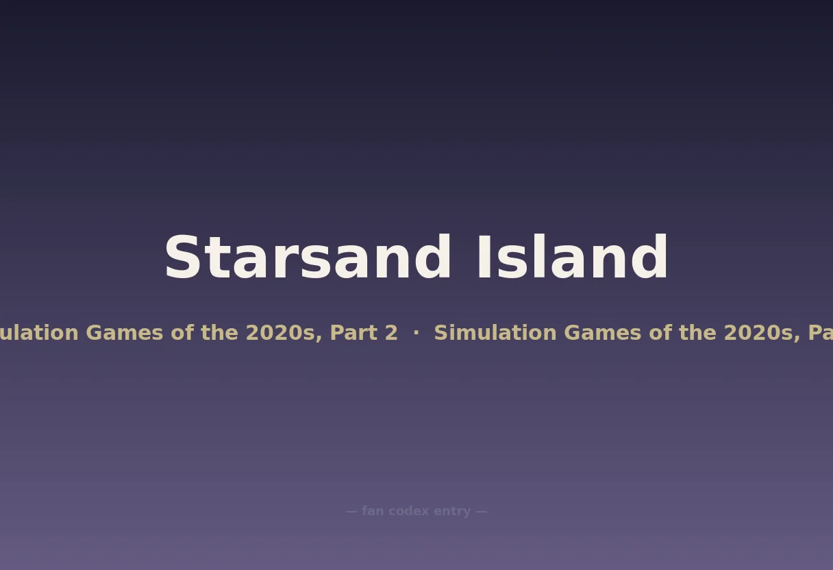 Starsand Island