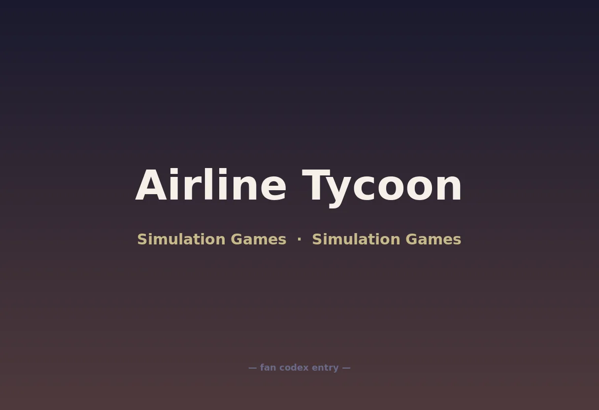 Airline Tycoon
