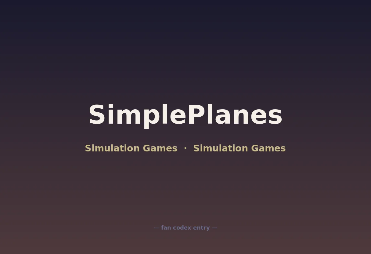 SimplePlanes