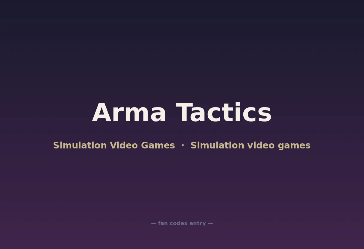 Arma Tactics