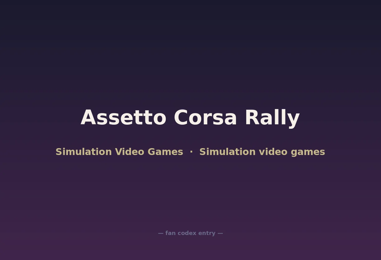Assetto Corsa Rally