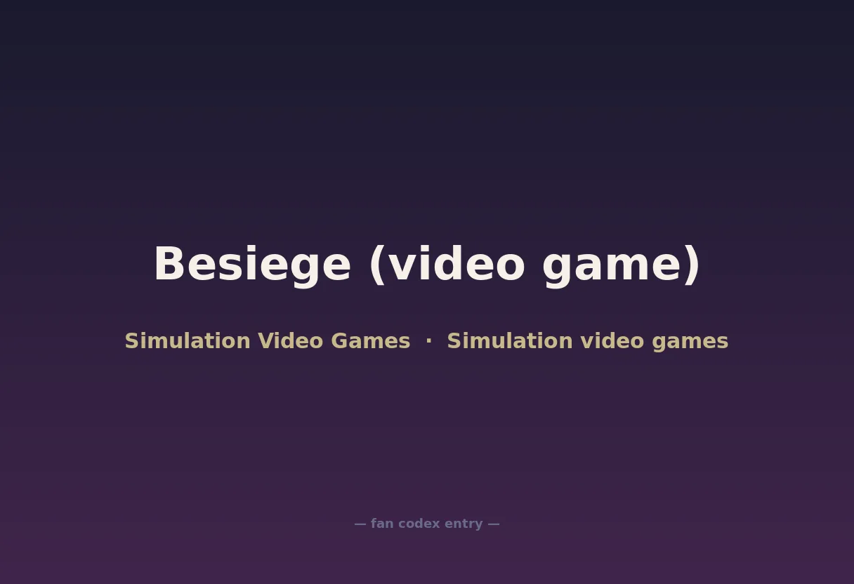 Besiege (video game)