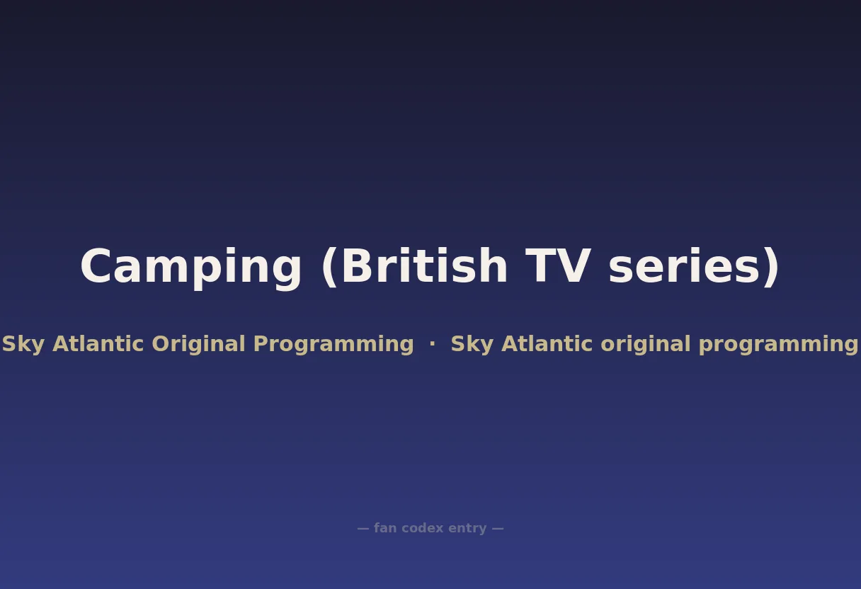 Camping (British TV series)