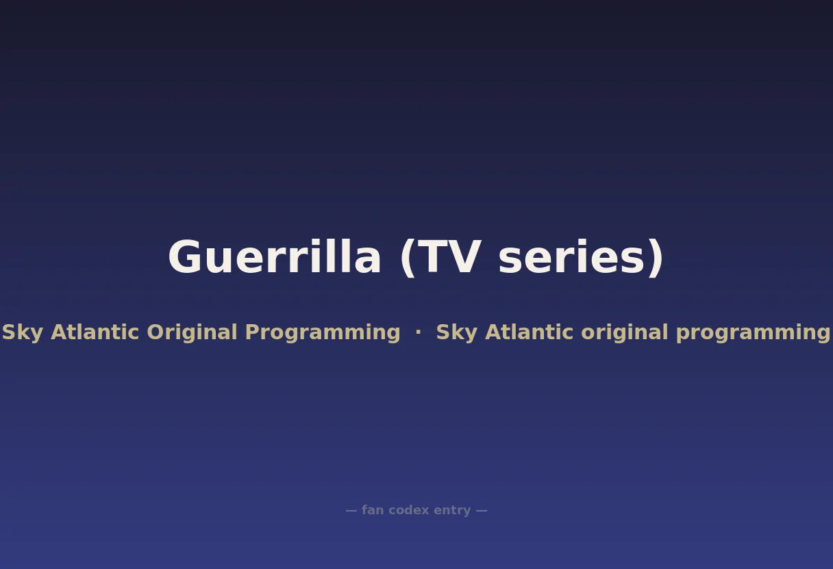 Guerrilla (TV series)