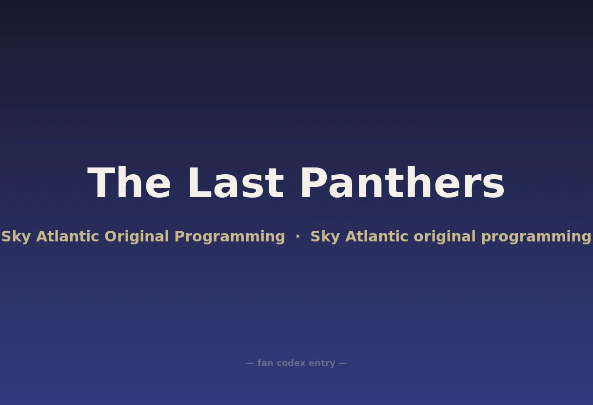 The Last Panthers