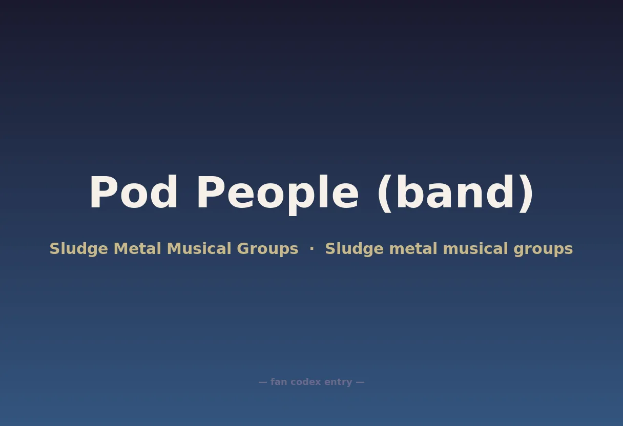 Pod People (band)
