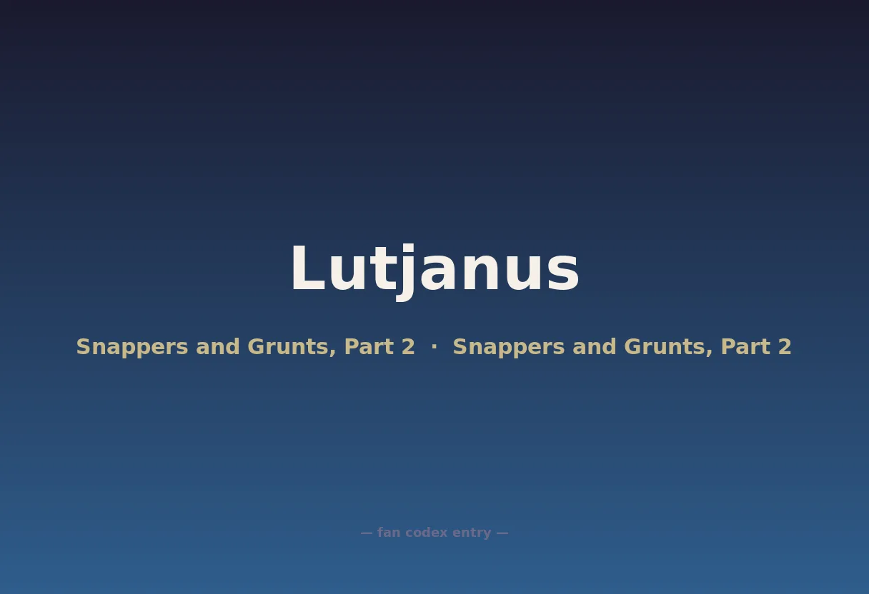 Lutjanus