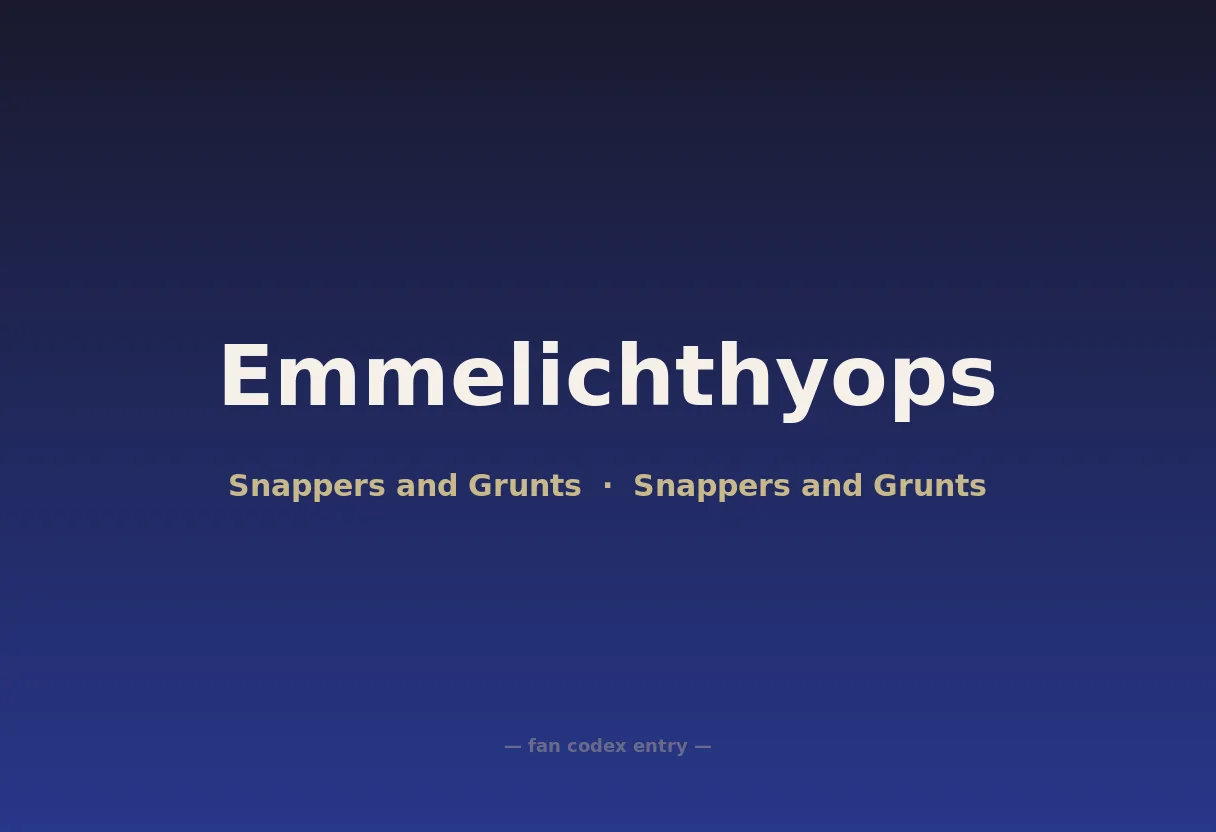 Emmelichthyops