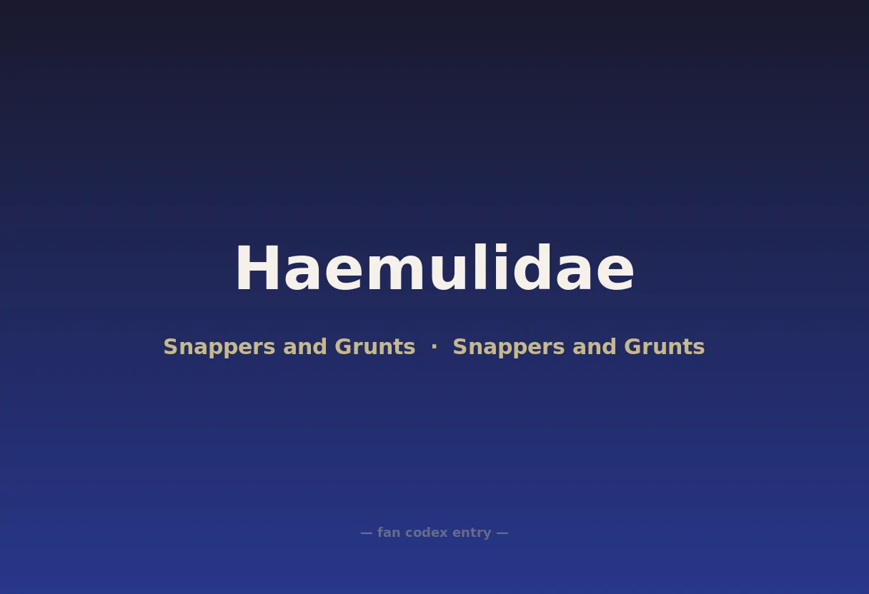 Haemulidae
