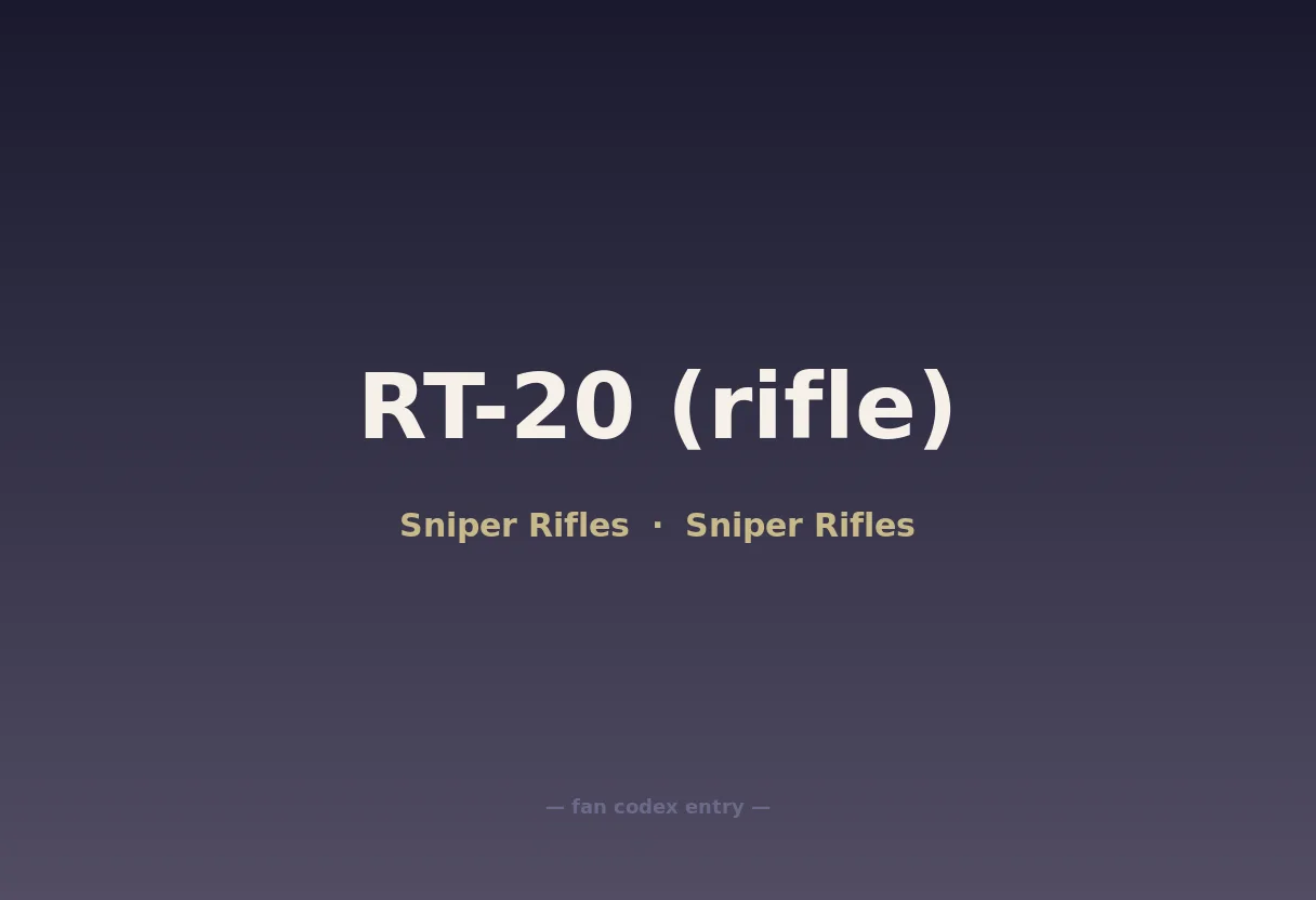 RT-20 (rifle)
