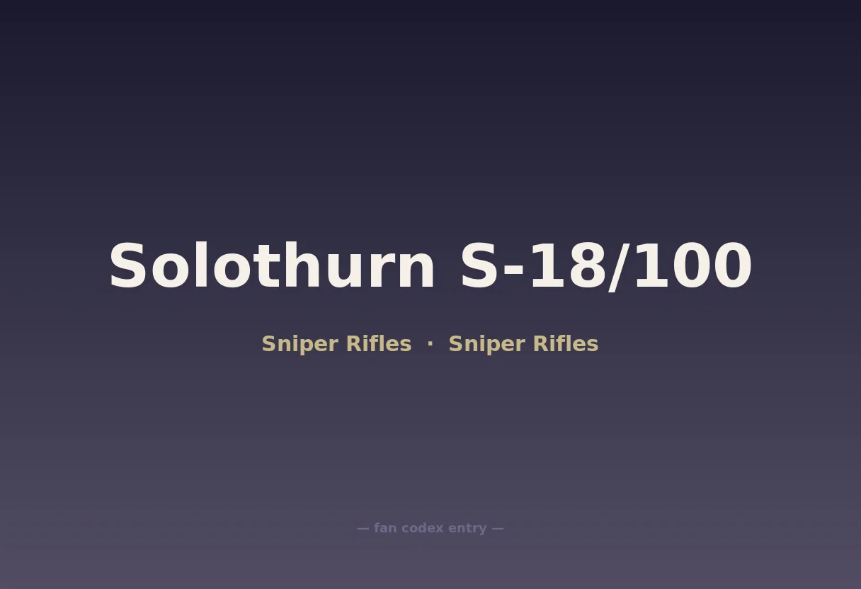 Solothurn S-18/100