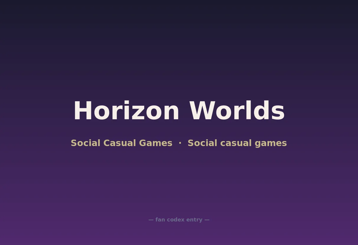 Horizon Worlds
