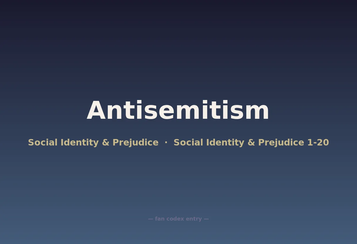 Antisemitism