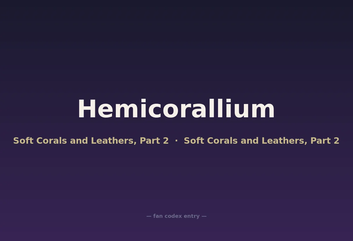 Hemicorallium