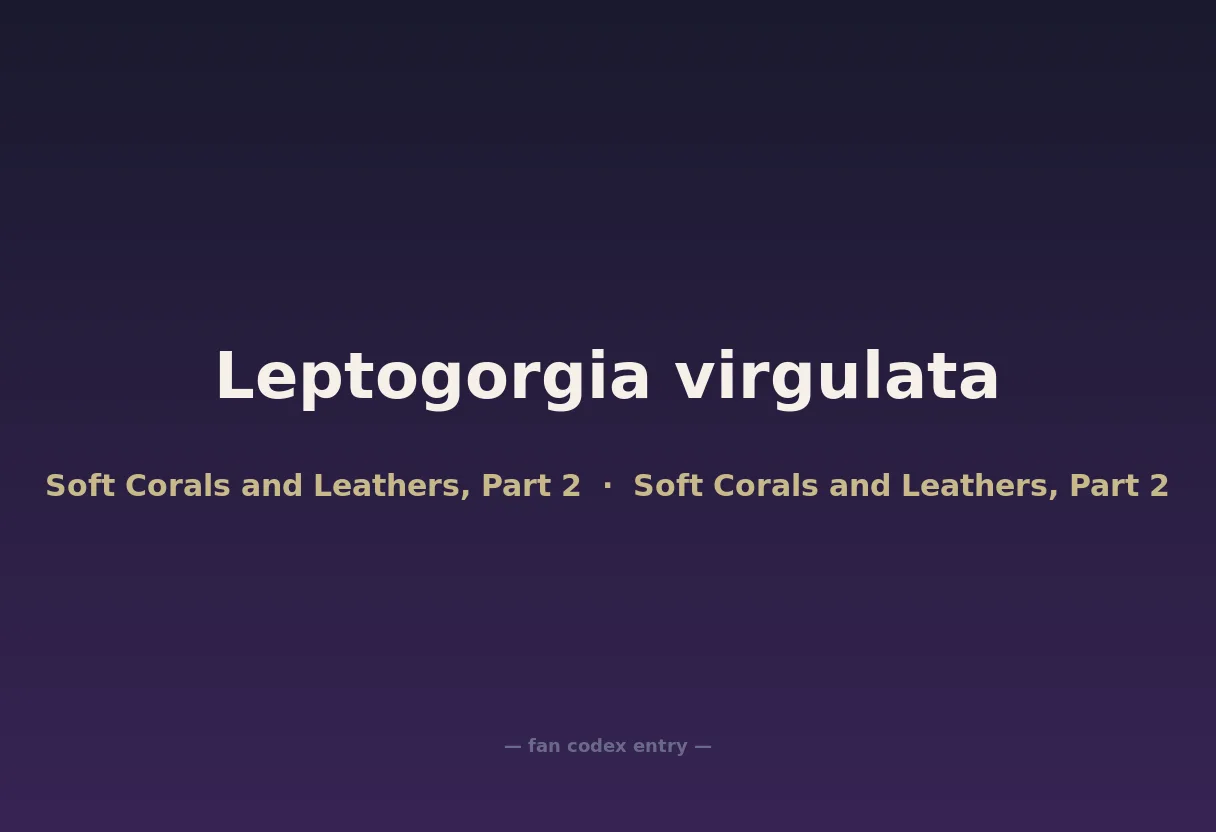 Leptogorgia virgulata