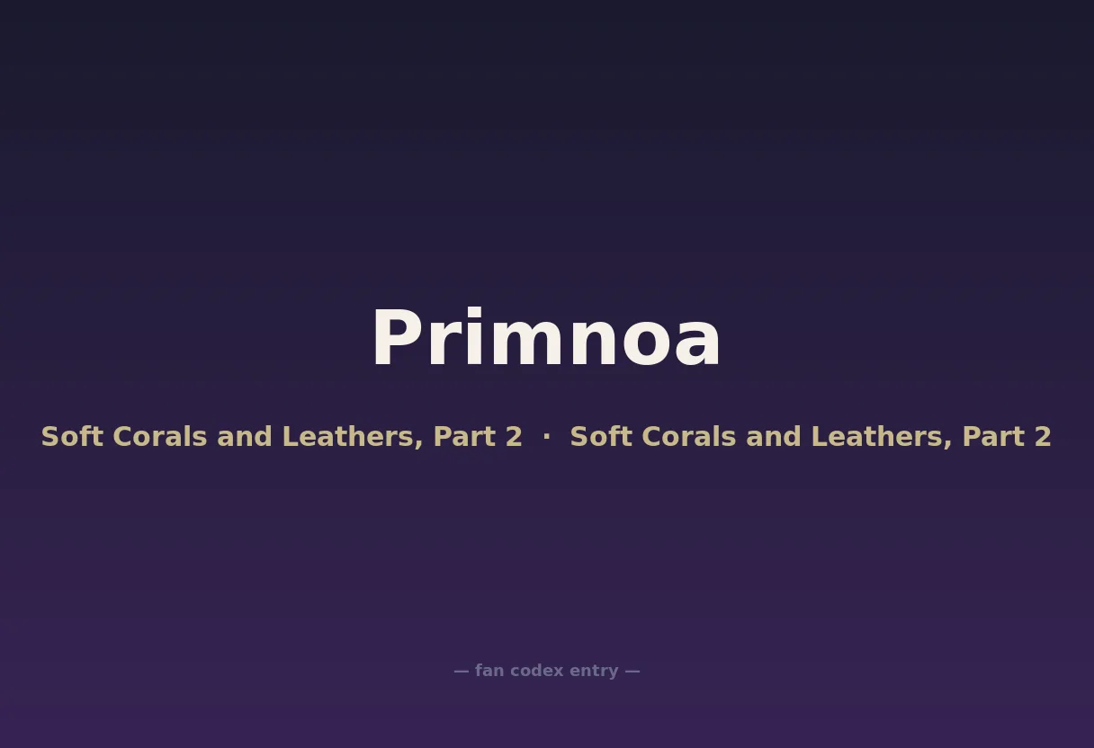 Primnoa