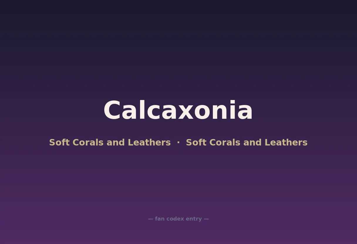 Calcaxonia