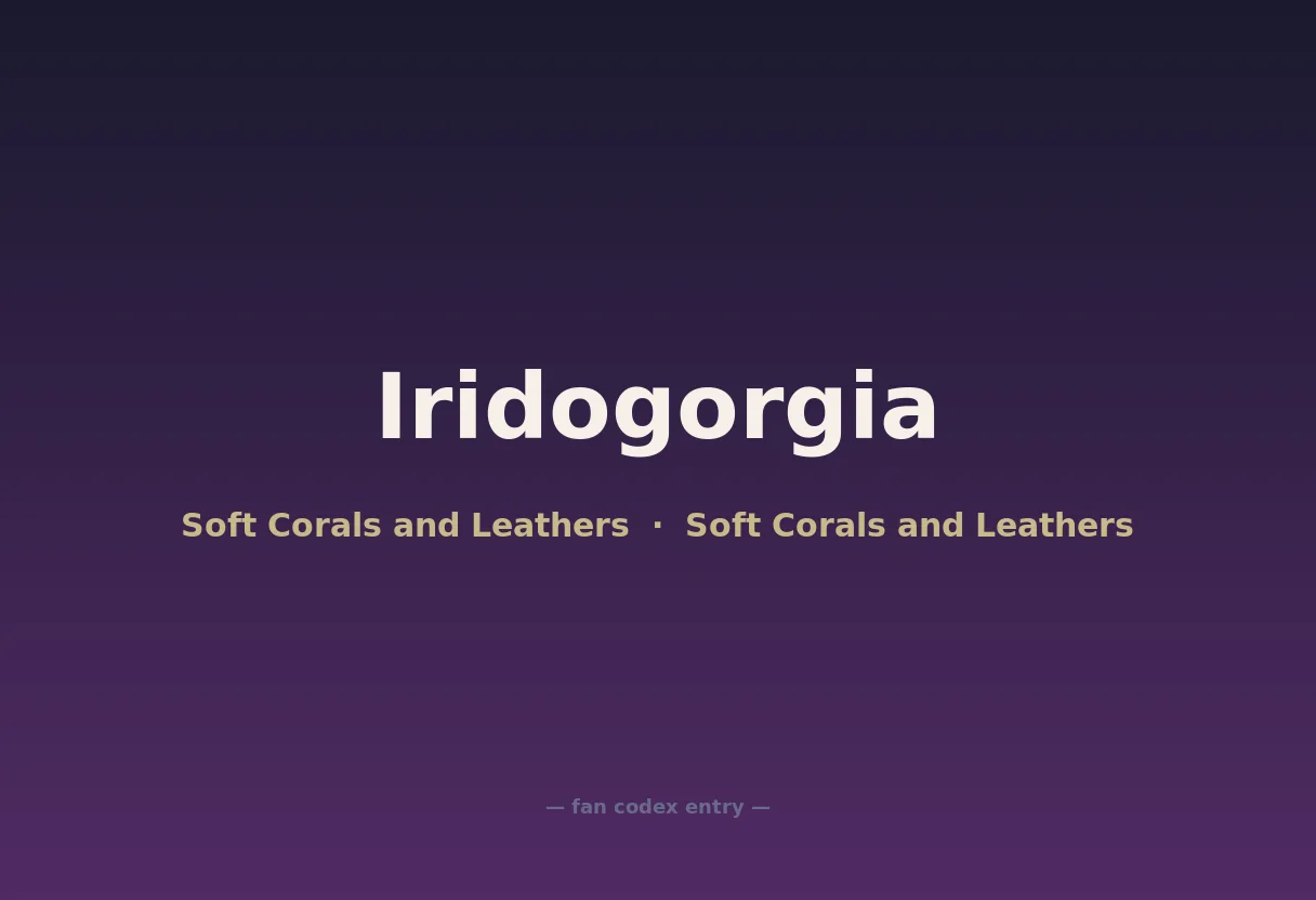 Iridogorgia