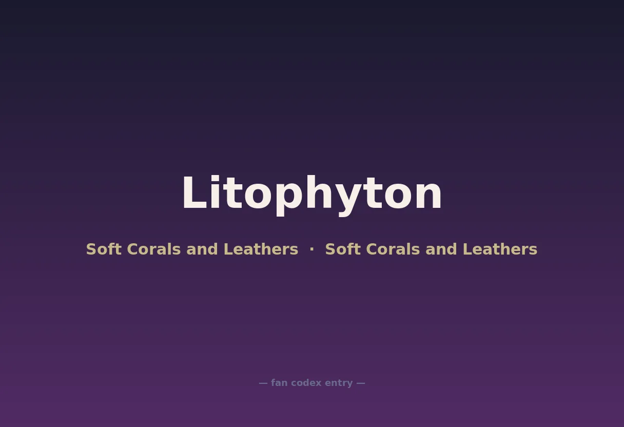 Litophyton