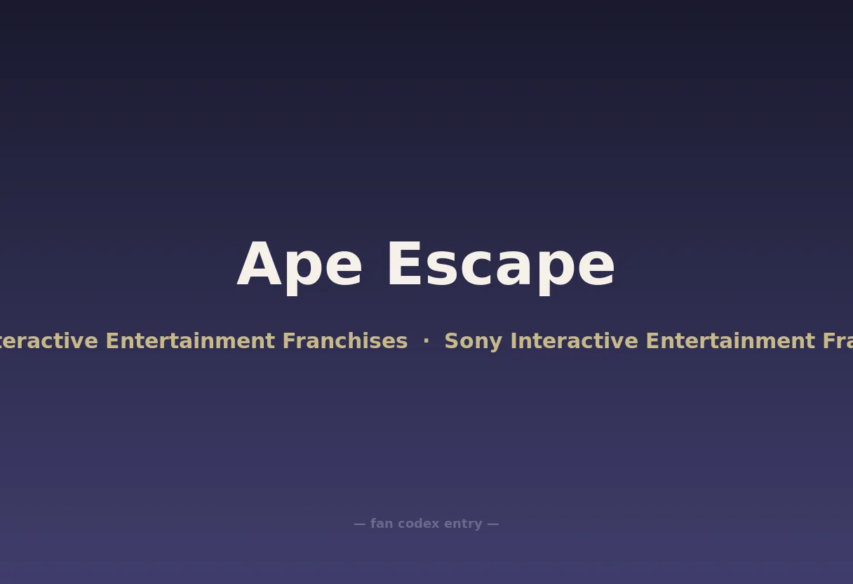 Ape Escape