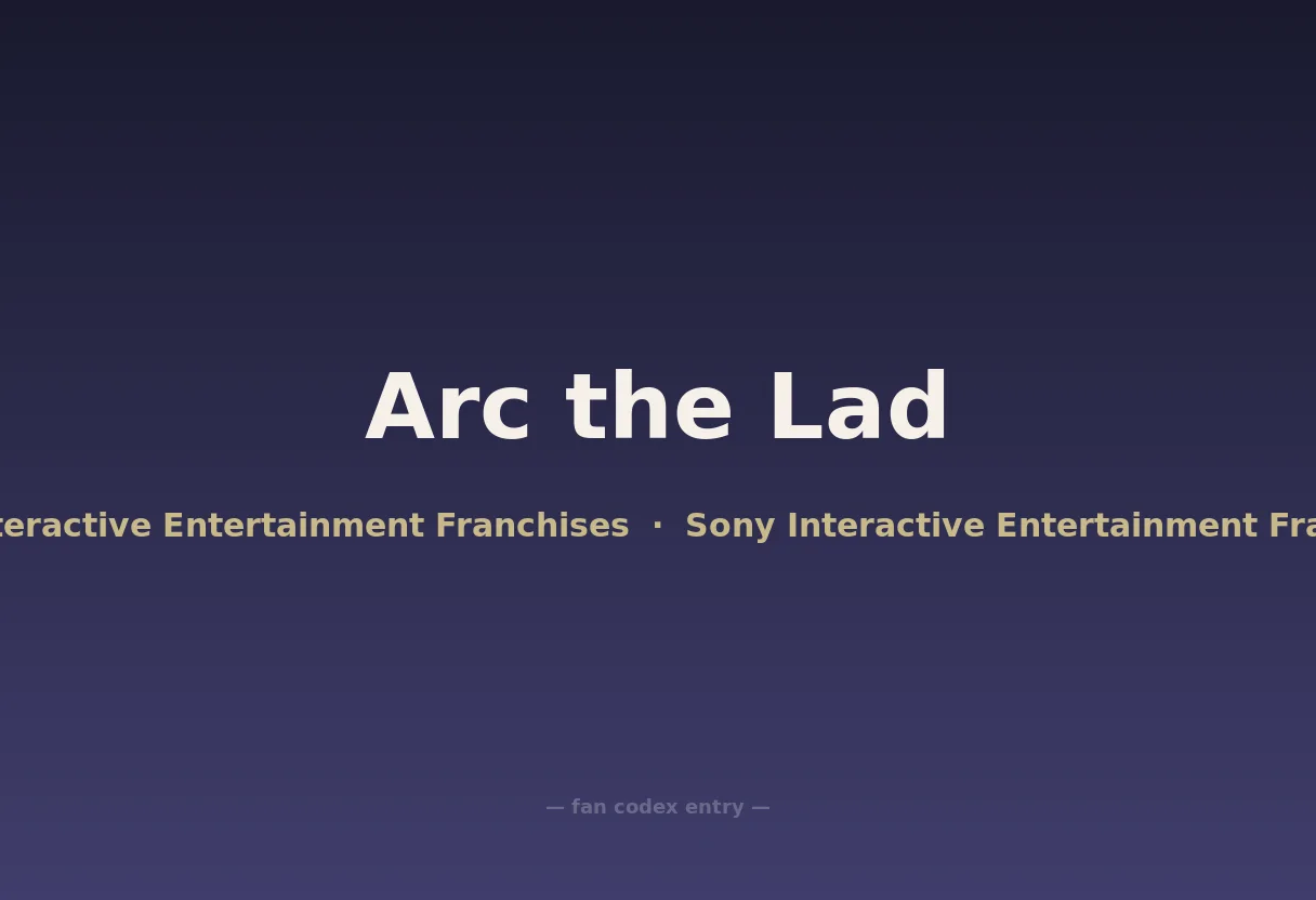 Arc the Lad