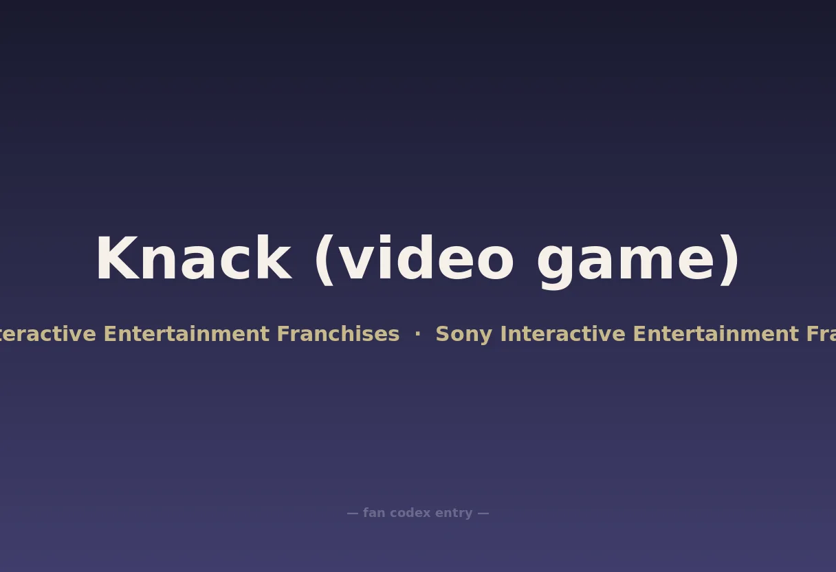Knack (video game)