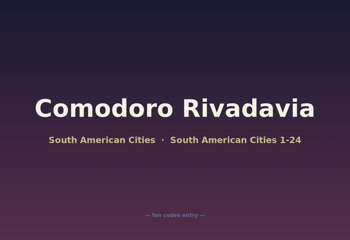 Comodoro Rivadavia