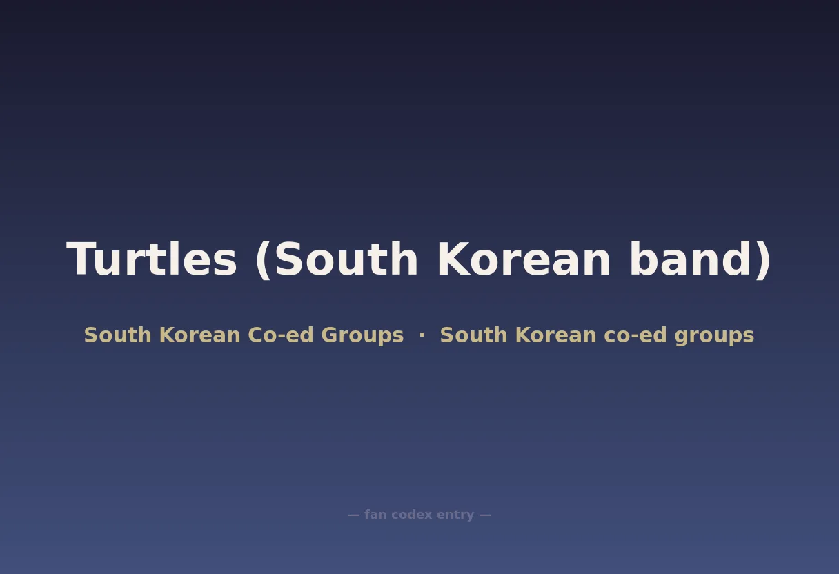 Turtles (South Korean band)