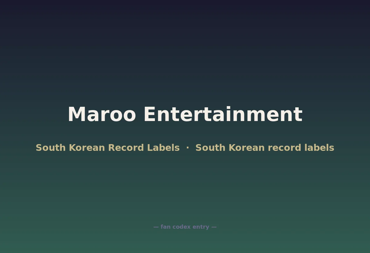 Maroo Entertainment