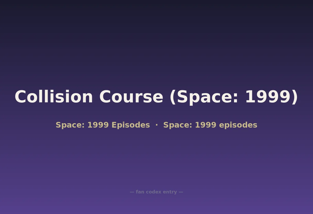 Collision Course (Space: 1999)