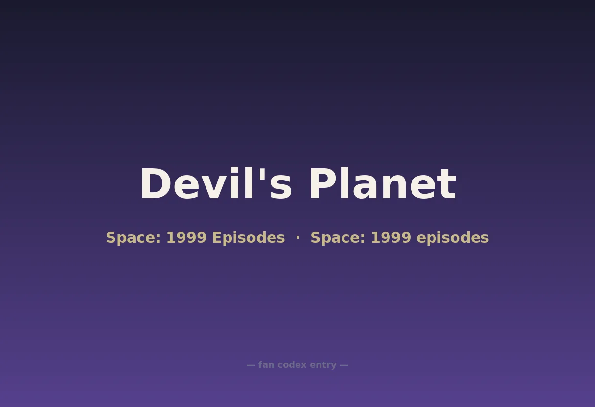 Devil's Planet