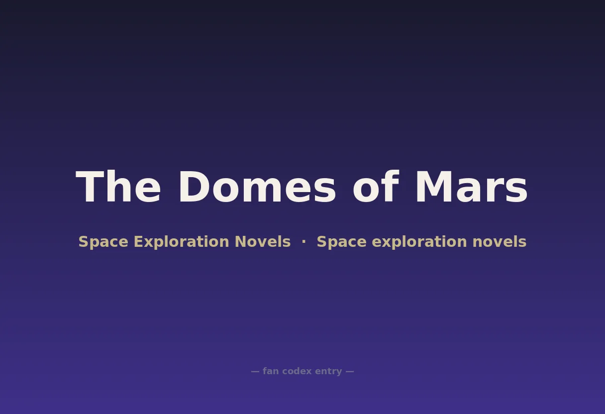 The Domes of Mars
