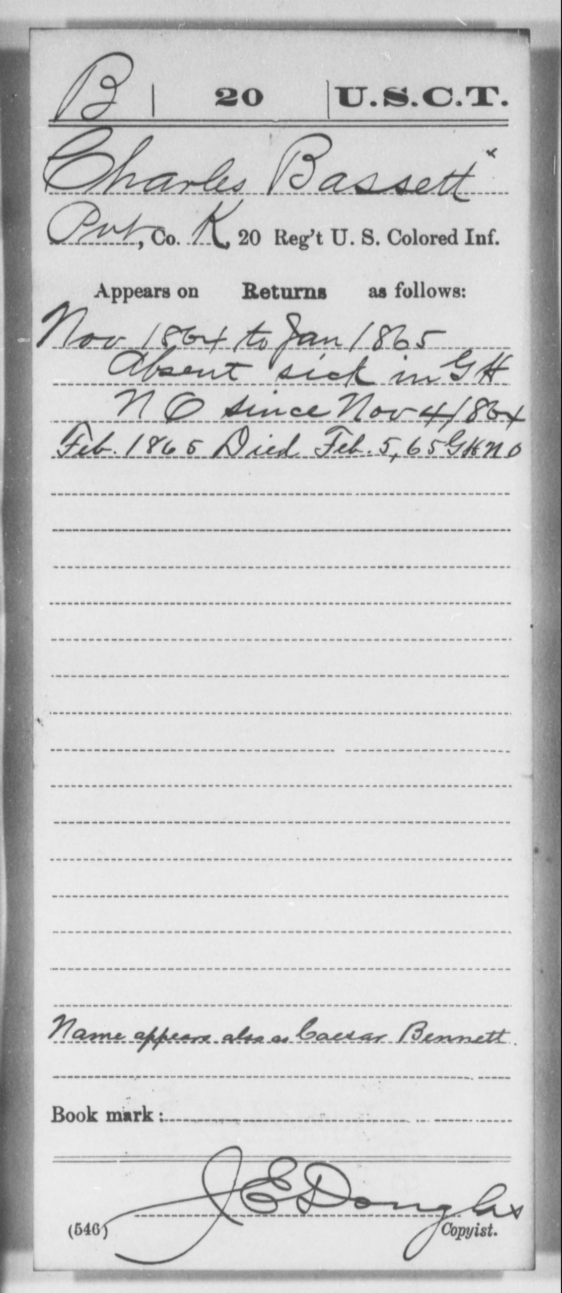 Charles Bassett