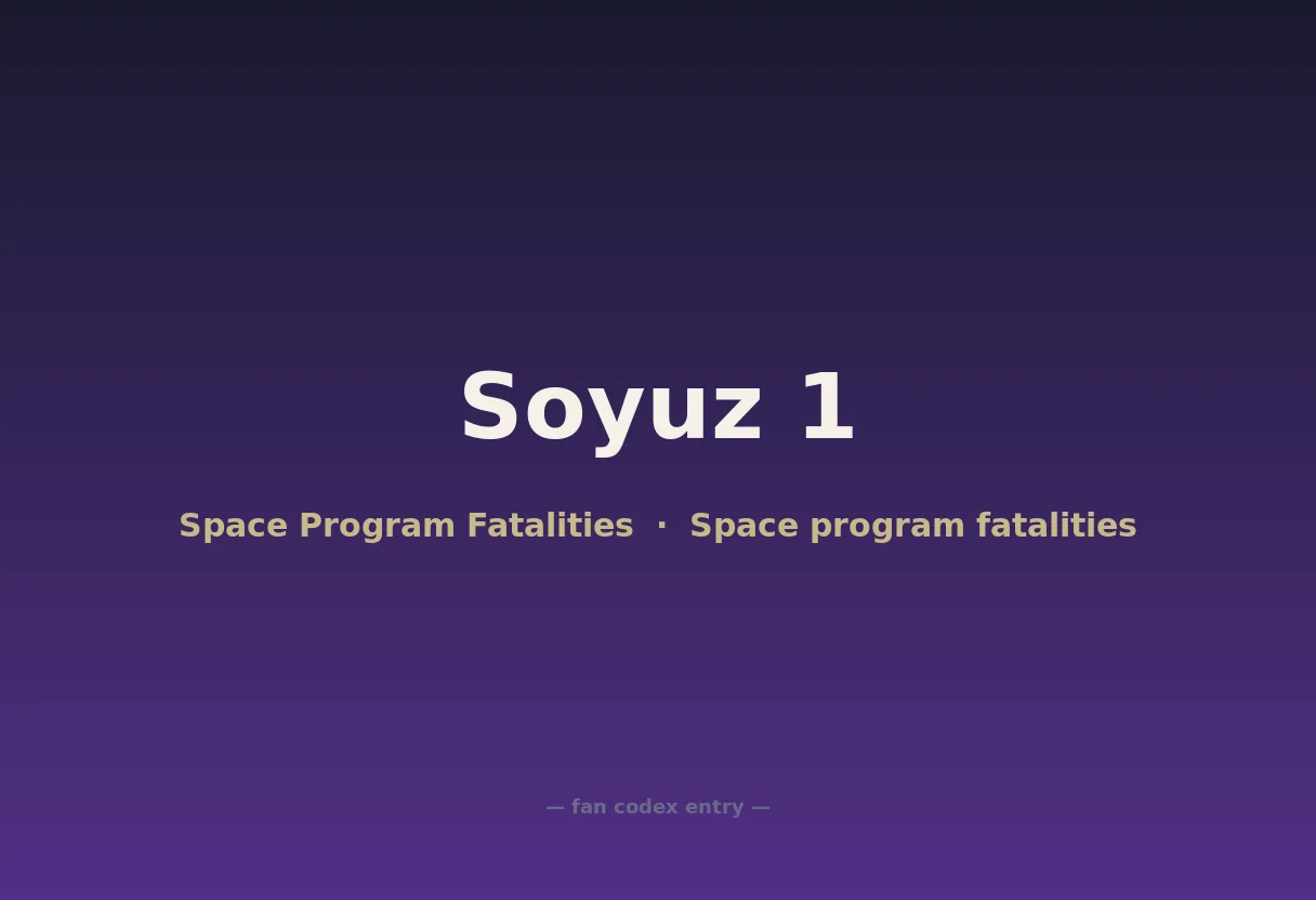 Soyuz 1