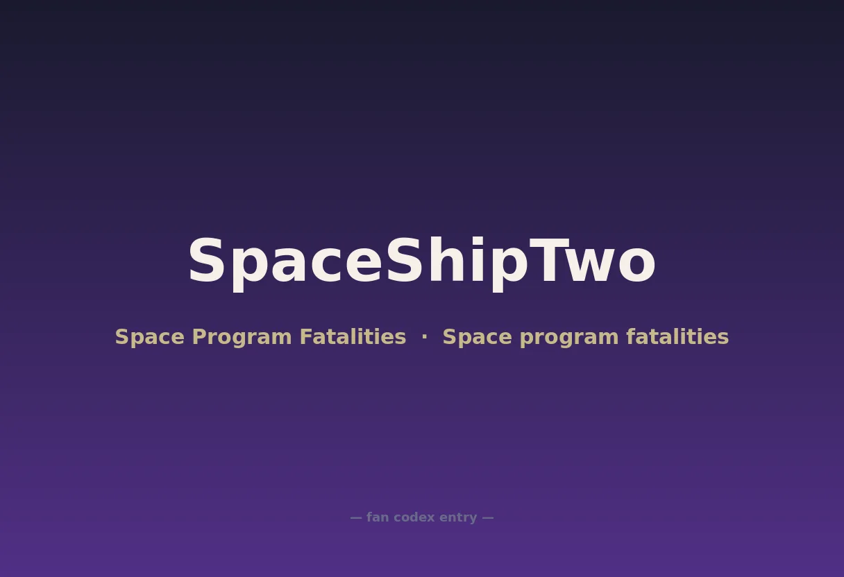SpaceShipTwo