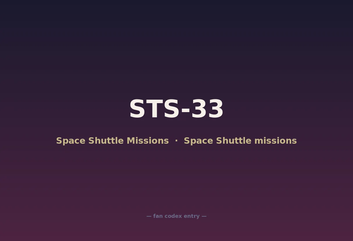 STS-33