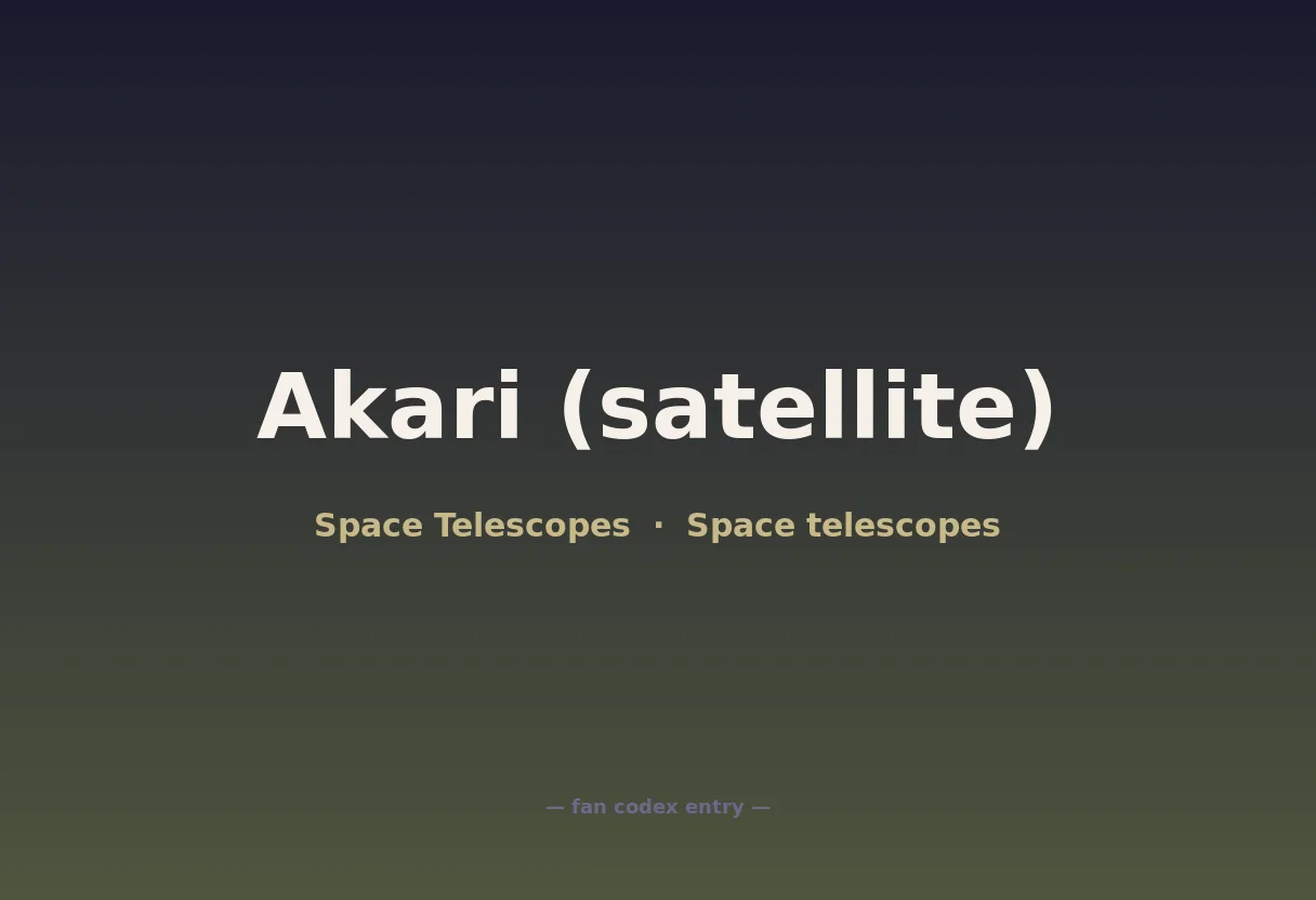 Akari (satellite)