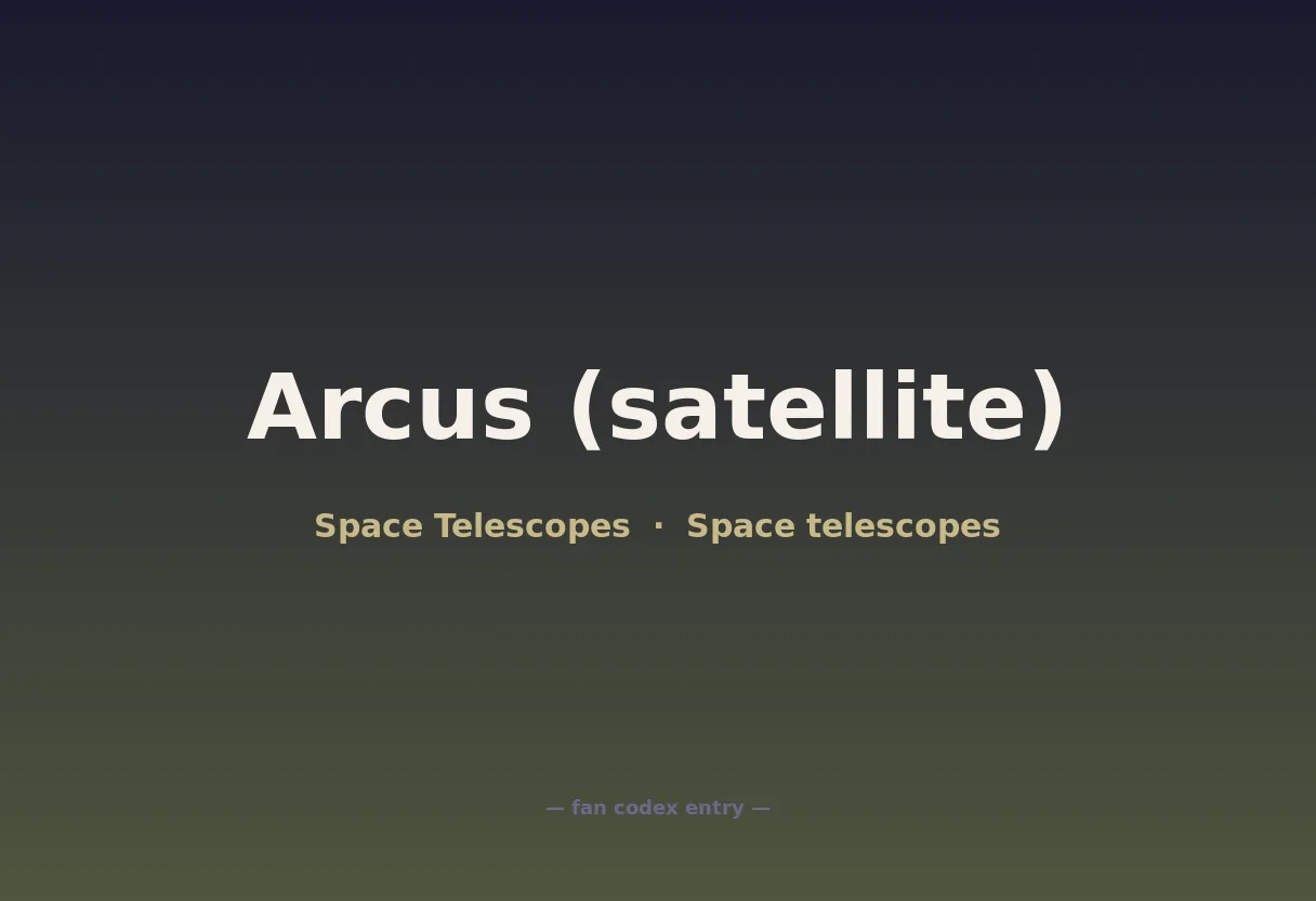 Arcus (satellite)